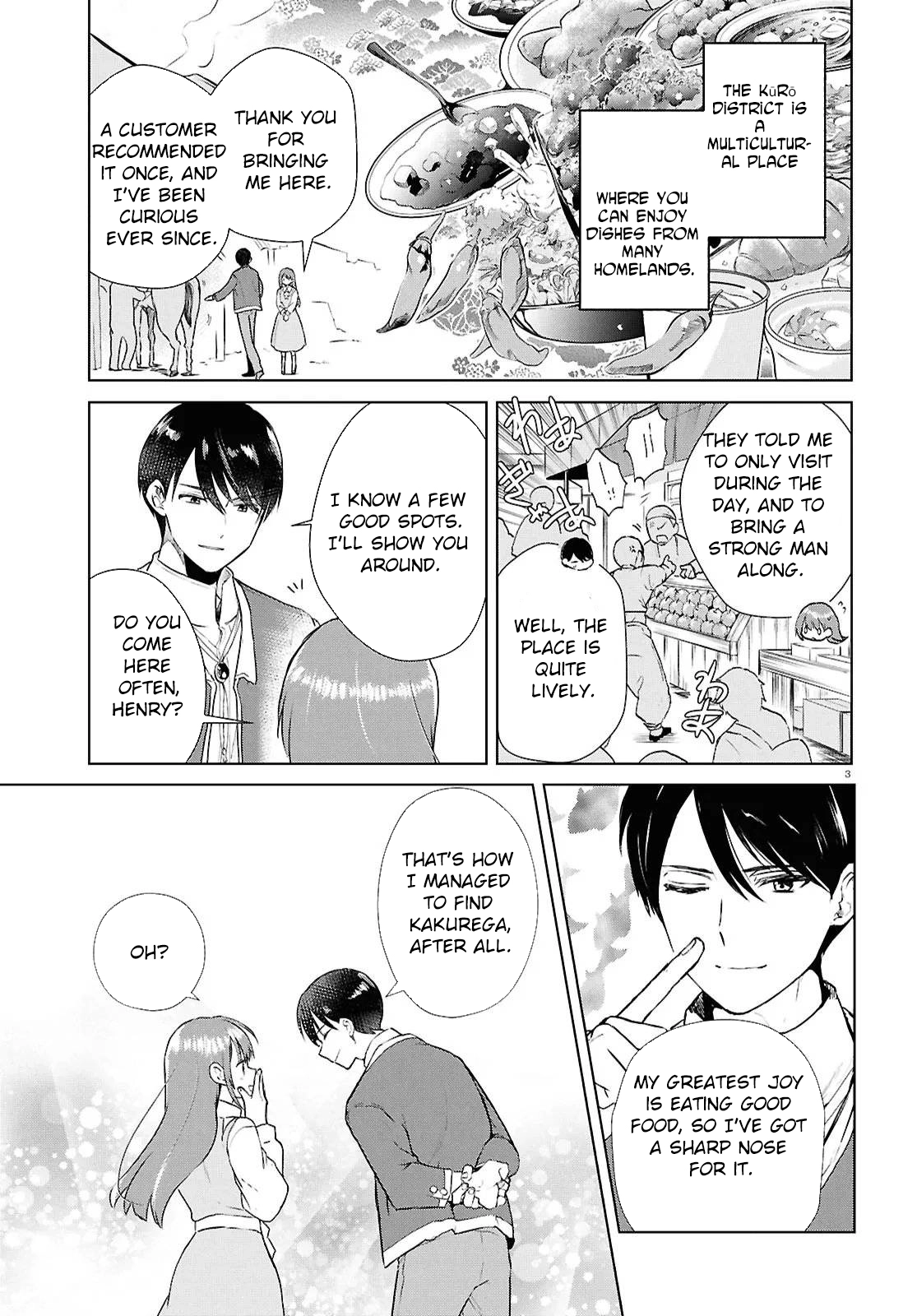 The Hideaway Café: The Mage by Accident and the Visiting Royal Secretary Chapter 9 Page 3